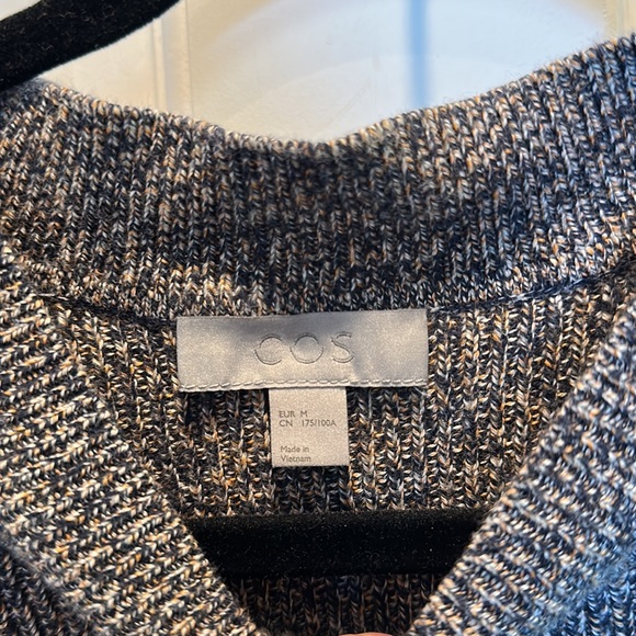 COS Marled Blue / Copper Sweater - Men’s Medium - Gently Used - Picture 2 of 4